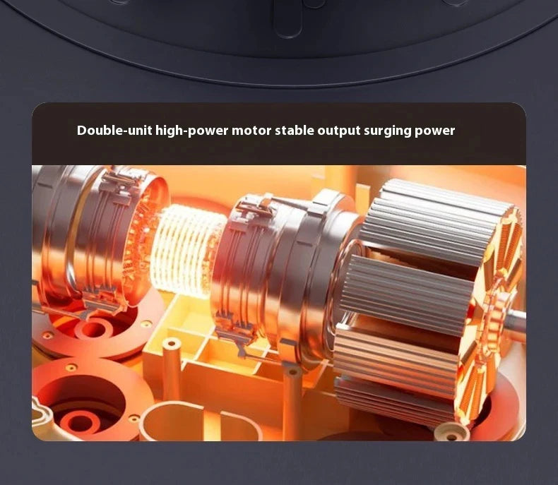 Portable Fascia Gun Muscle Massager Gun Four-head High Frequency Neck Shoulder Waist Massage Machine Professional Fascia Massage