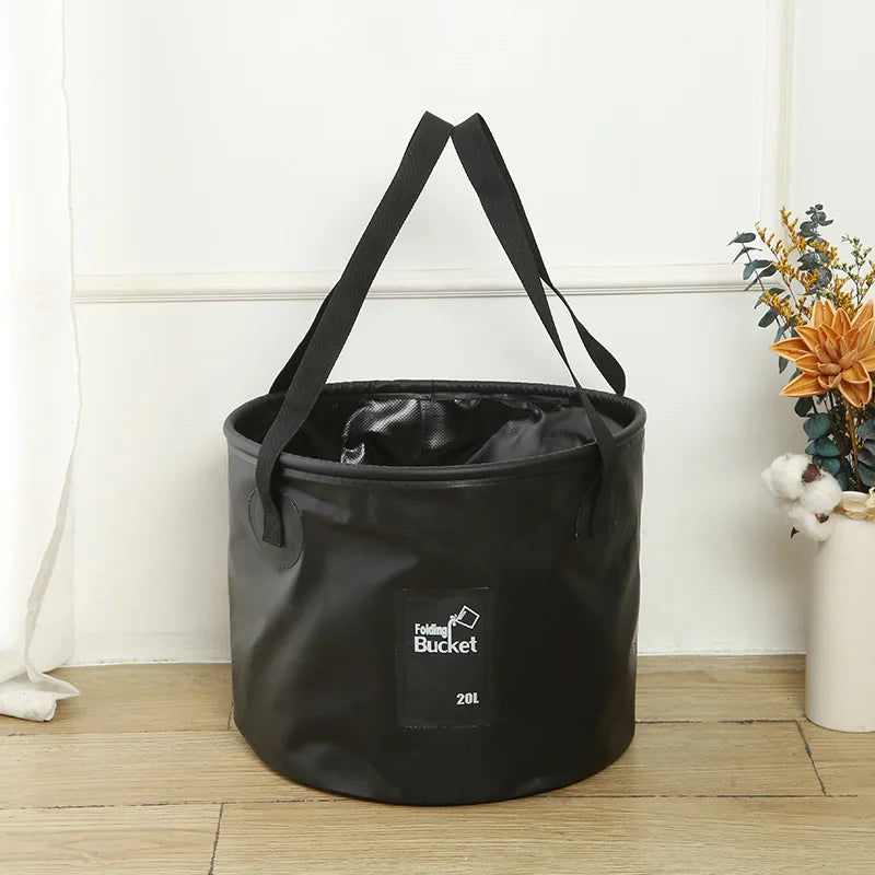 Portable Camping Shower Equipment 6000mAh Rechargeable LED Display Screen Outdoor Simple Electric Mobile Shower Set