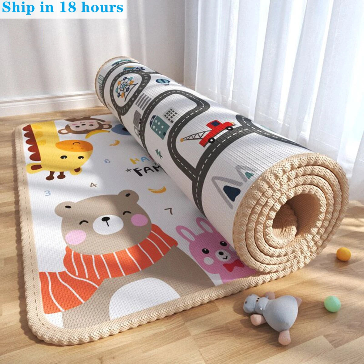 Non-toxic Baby Activities Baby Crawling Play Mats Thicken EPE Baby Activity Gym Room Mat Game Mat for Children's Safety Mat Rugs
