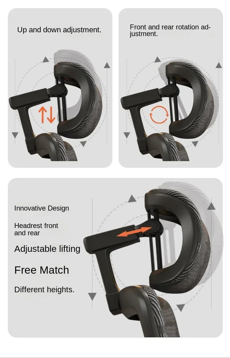 Ergonomic Chair Lumbar Computer Chair Home Comfort Sedentary Gaming Reclining Office Chair for Desk News Chaise Gaming Chair