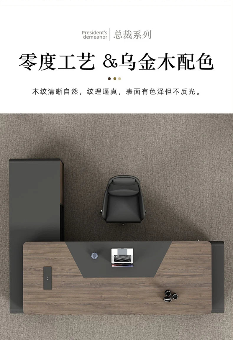 L Shaped Room Desks Computer Commercial Designer Cabinet Table Decoration Chairs Fancy Storage Beistelltisch Furniture