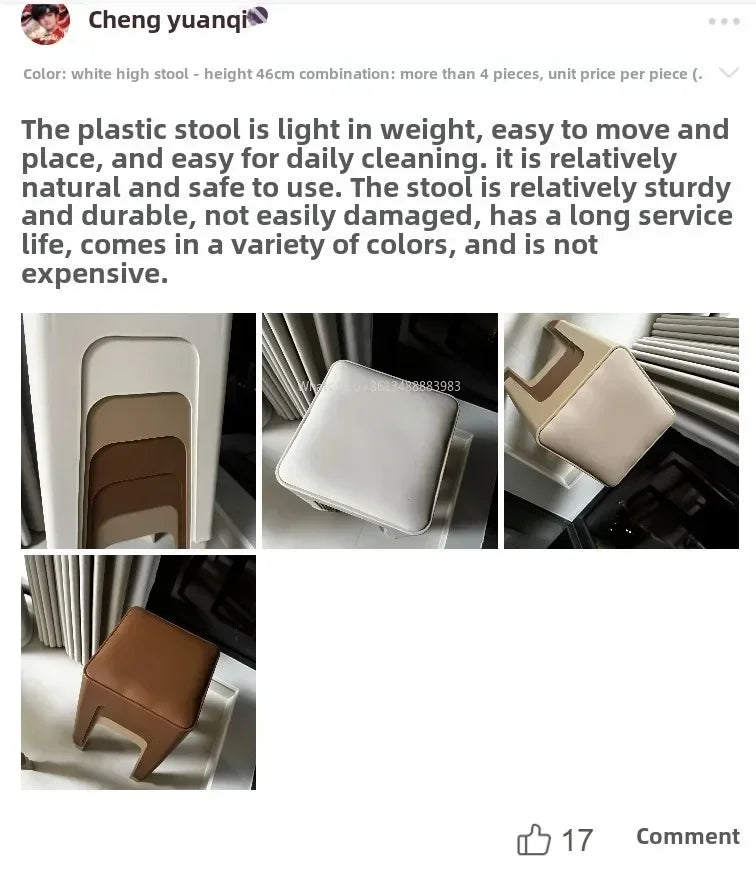 Hot Chair, Plastic, Household, Thickened, Restaurant, Backrest Chair, Commercial, Dining Chair, Modern, Simple, Comfortable