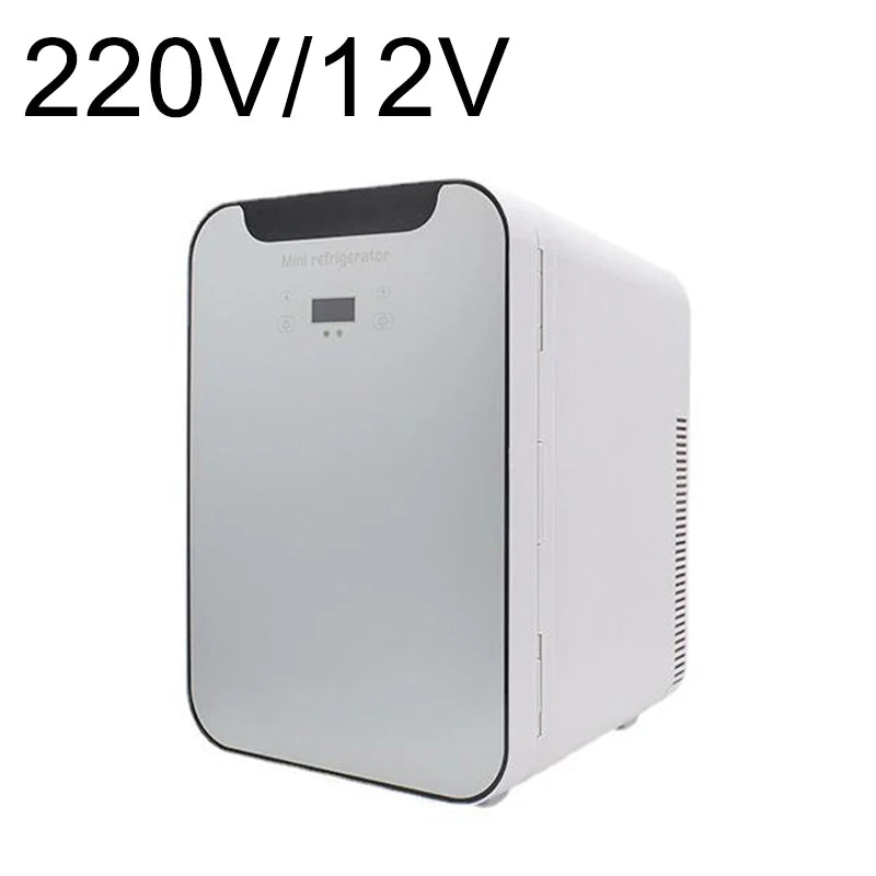 New 2025 20L car mini small refrigerator household cosmetics car refrigeration portable small refrigerator