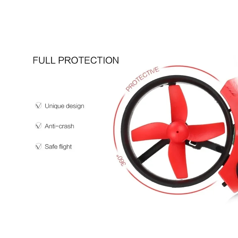 Mini 2.4G 4CH 4-Axis Gyro NH-010 RC Drone Quadcopter PK Eachine E-010 JJRC H36 Headless Mode UFO Aircraft W Extra Batteries DIY