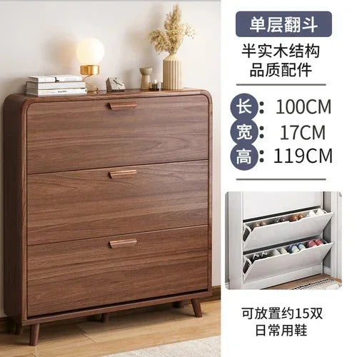 Designs Large Shoe Cabinet Closed Luxury Door Space Saving Shoe Cabinet Multi Layer Display Schonen Kast Entrance Hall Furniture