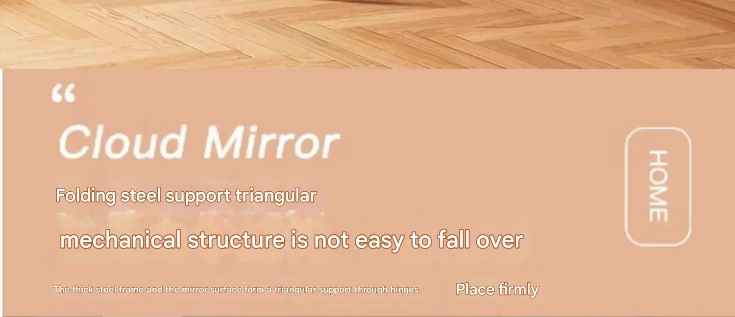 Art Modern Mirror Shower Traffic Art White Floor Korean Style Mirror Full Body Mirror Items Magnifying Espelhos Home Decorations