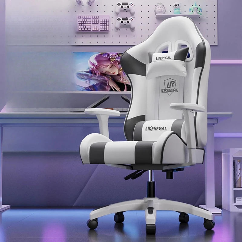 Ergonomic Student Office Chair Backrest Reading Playseat Study Office Chair Mobile Relaxing Kids Silla Oficina Home Furniture