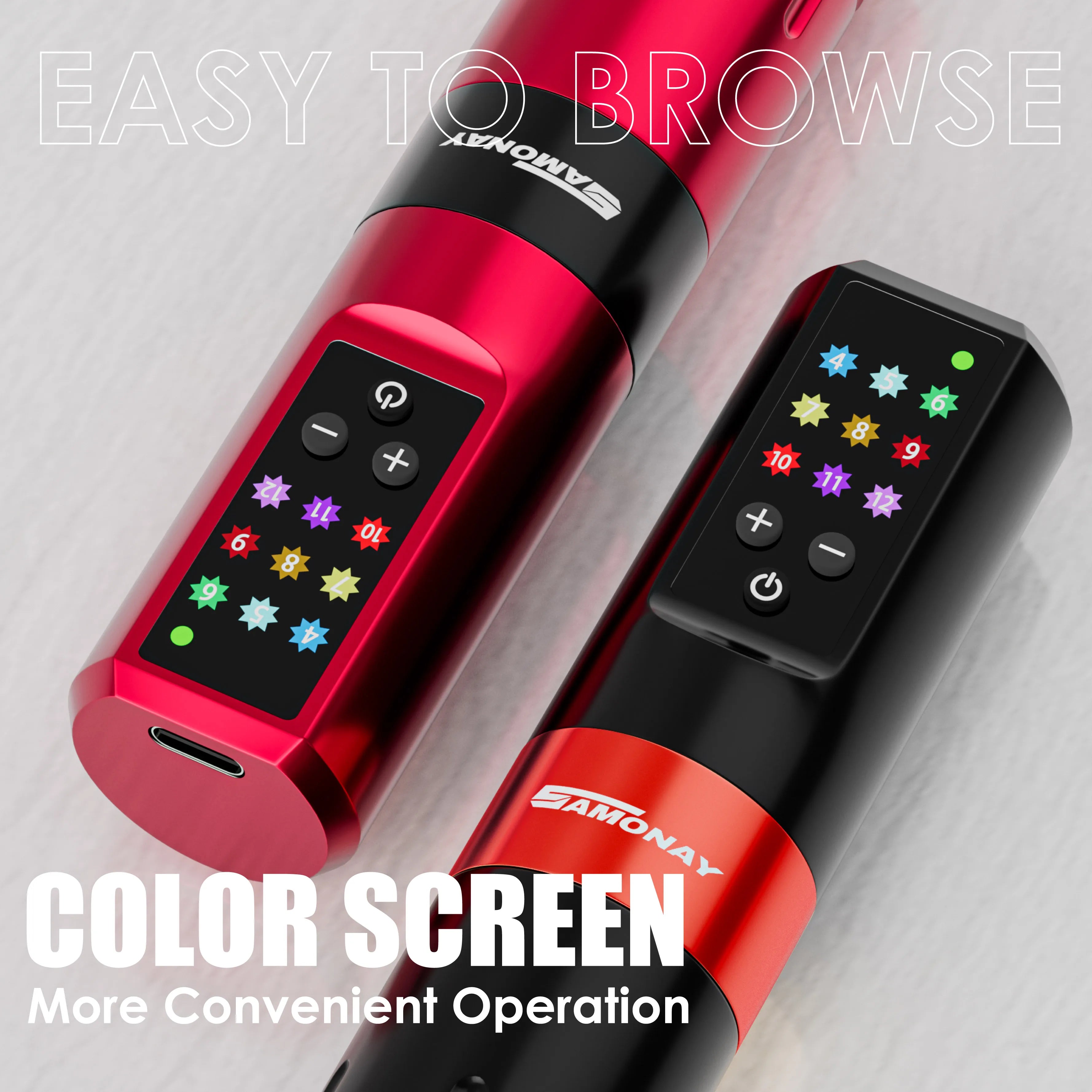 NeebolRotary Wireless Tattoo Machine Kit Complete Tattoo Set with 20PCS Cartridge Needle Permanent Makeup Tool for Tattoo Artist