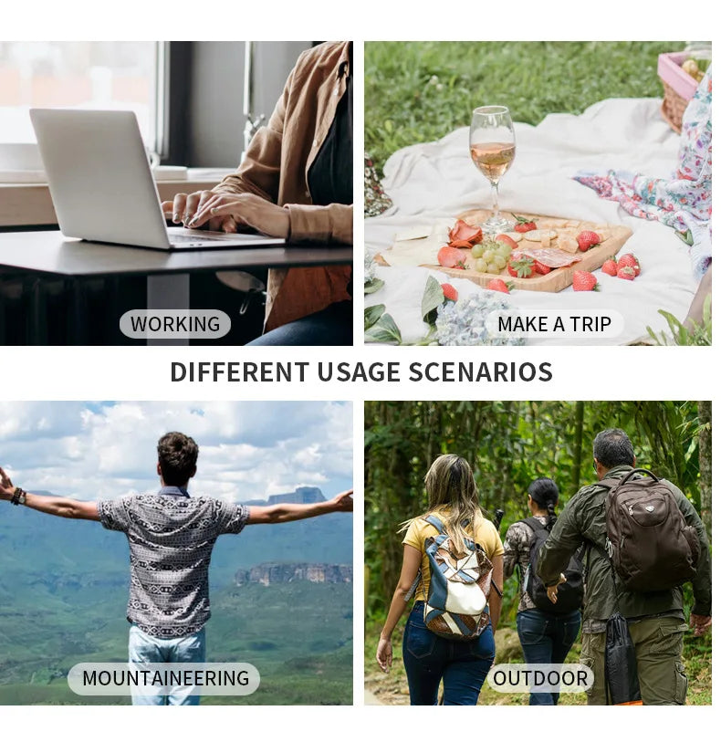 Capacity hand-held with shoulder strap insulated bag, lunch box bag, student thickened waterproof lunch bag.