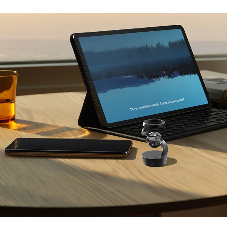 Gravity Defying Kinetic Desk Toy Desktop Levitating Gyro Stress Relief Kinetic Levitation Toys Optical Illusion Desk Toy