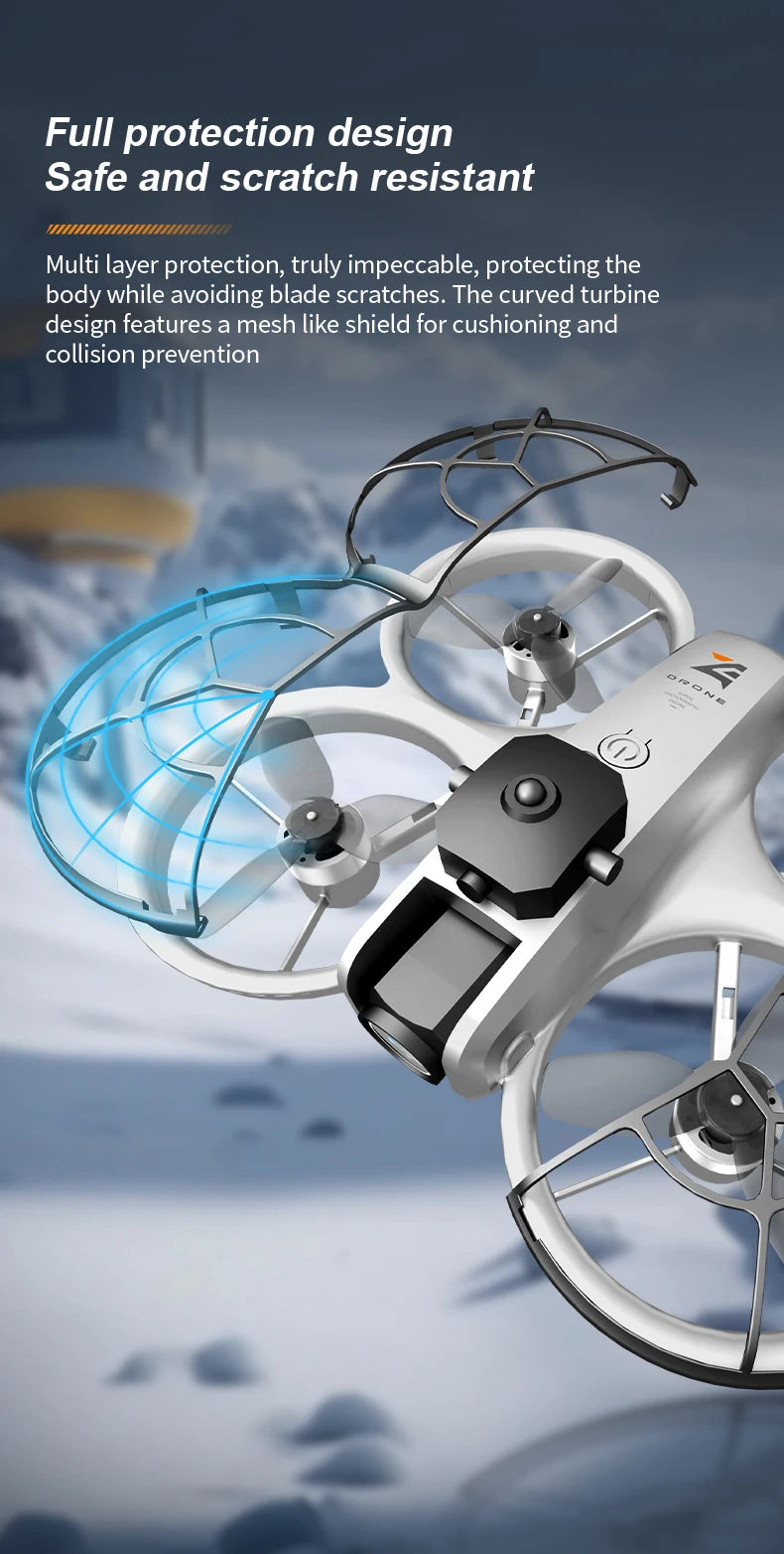 Professional Mini RC Drone 4K WIFI FPV HD Aerial Photography Brushless motor Optical Flow Positioning Dual Camera Quadcopter Toy