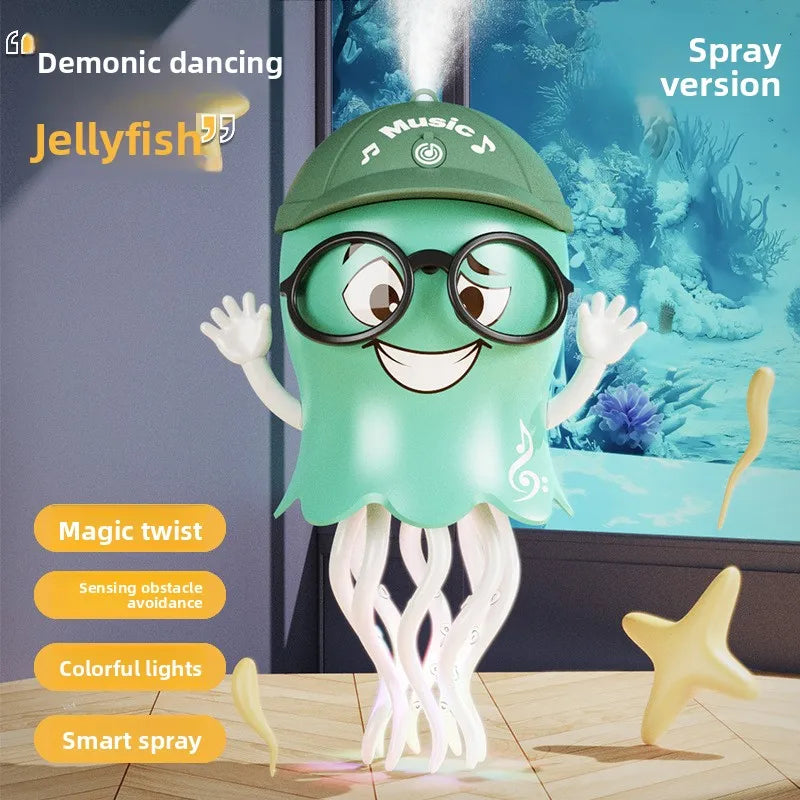 Dancing Octopu Kid Electronic Pet Toys Cartoon Interactive Development Moving Education Toddler Toy Gift Creative Christmas Gift