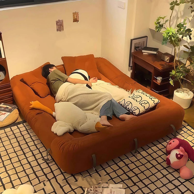 French Aesthetic Living Room Sofas Luxury Modern Multifunctional Ergonomic Living Room Sofas Elegant Premium Canapés Furniture