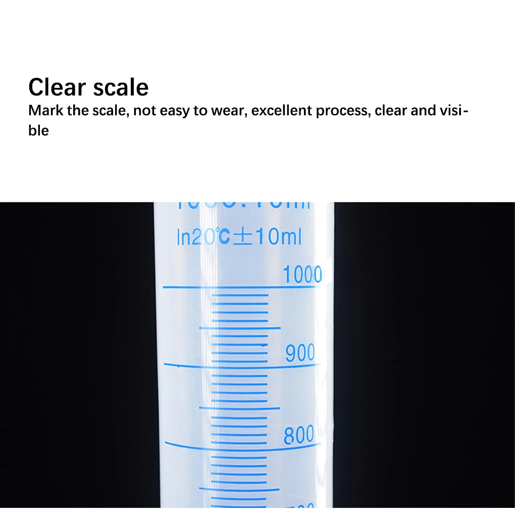 4PCS Measuring Cups Sufficient Laboratory Gauge Professional Tools Trial Tube Transparent Sturdy Cylinder for Measurement Usage