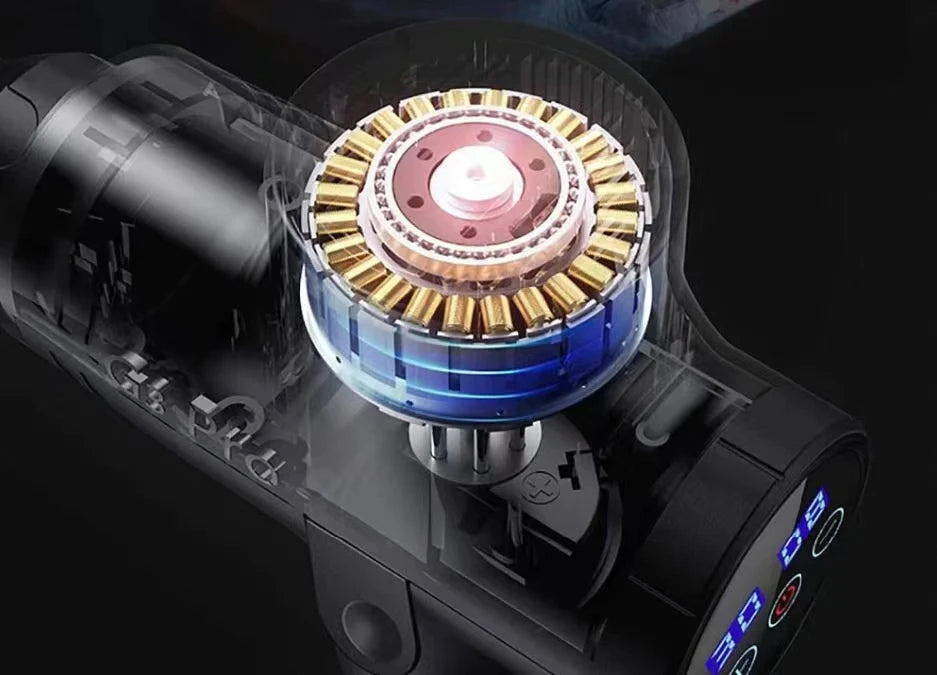 PHOENIX A2 PRO ATHLETE MASSAGE GUN High frequency Massage Gun Muscle Relax Body Relaxation Electric Massager with Portable Bag