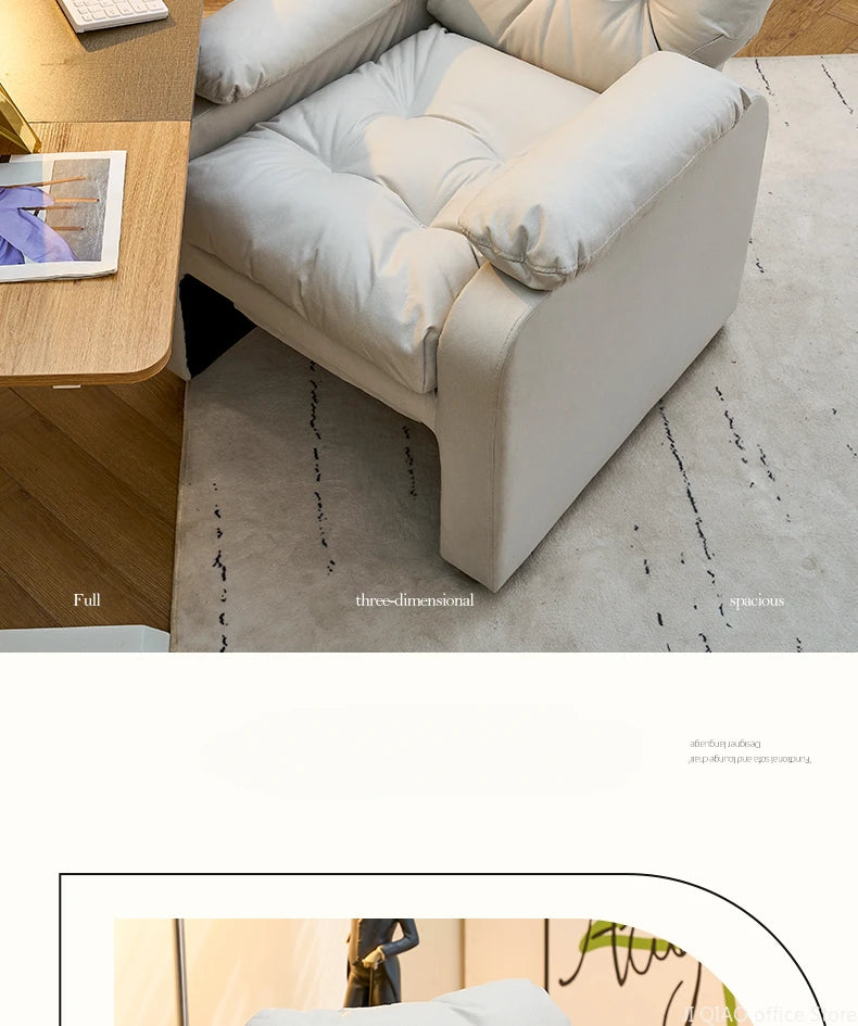 New Computer Chair Household Office Bedroom Sedentary Recliner Chair Single Sofa Ergonomics Comfortable lounge Chair Lazy Sofa