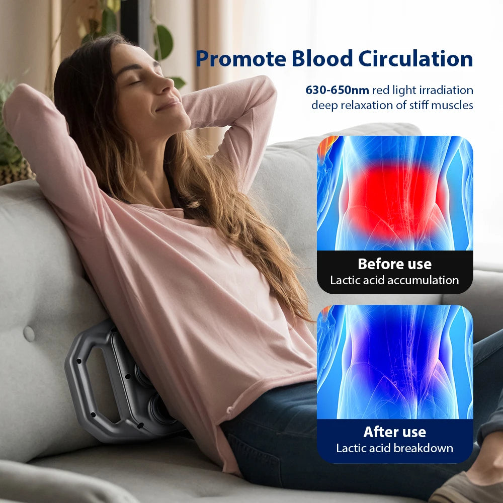 66-head Fascia Gun High Frequency Vibration Body Massage Gun Back Massager Waist Massager Neck Shoulder Thigh Fascia masajeador