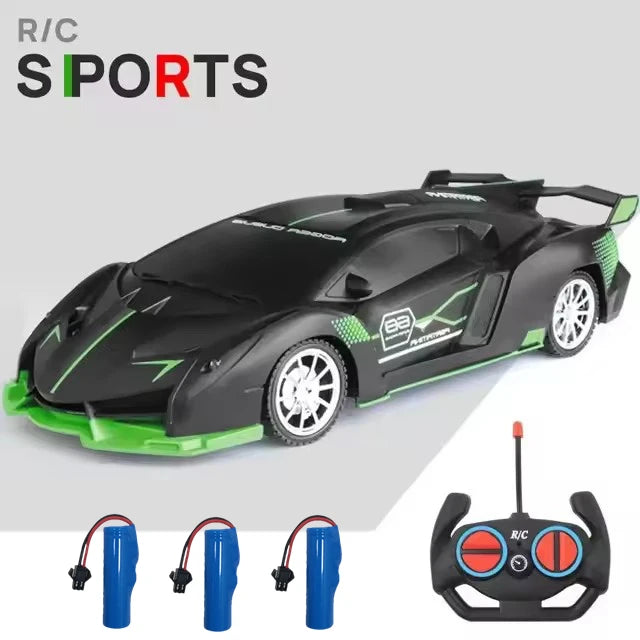 1:18 Simulation Drift Racing Remote Control RC Car High Speed Radio Controlled Vehicle With Light Model Toy Gift for Kids Boy