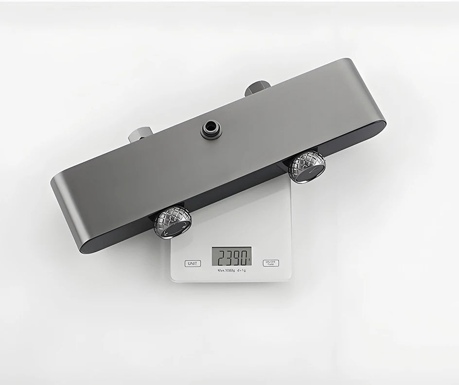 VGX Gold Shower System Set Bathroom Shower Faucet Set 3-way Rainfall Shower Set Shower Mixer Crane with Hand Shower Set White