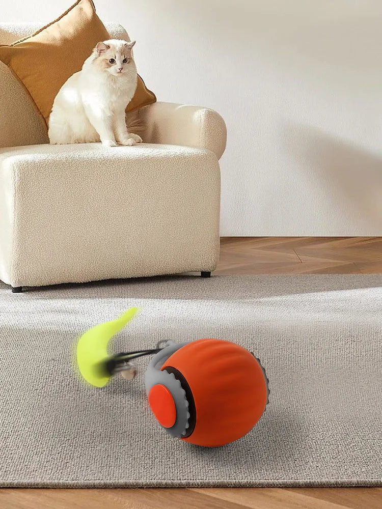 Hot pet smart cat ball cat toy ball electric cat toy self-exciting boredom ball safe bite-resistant pet toy
