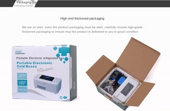 Fridge Cooler Refrigerator Warmer Cooler Drink Freezer Cooler Bag for Insulin Vaccine Cold Diabetes Outdoor Travel Drug