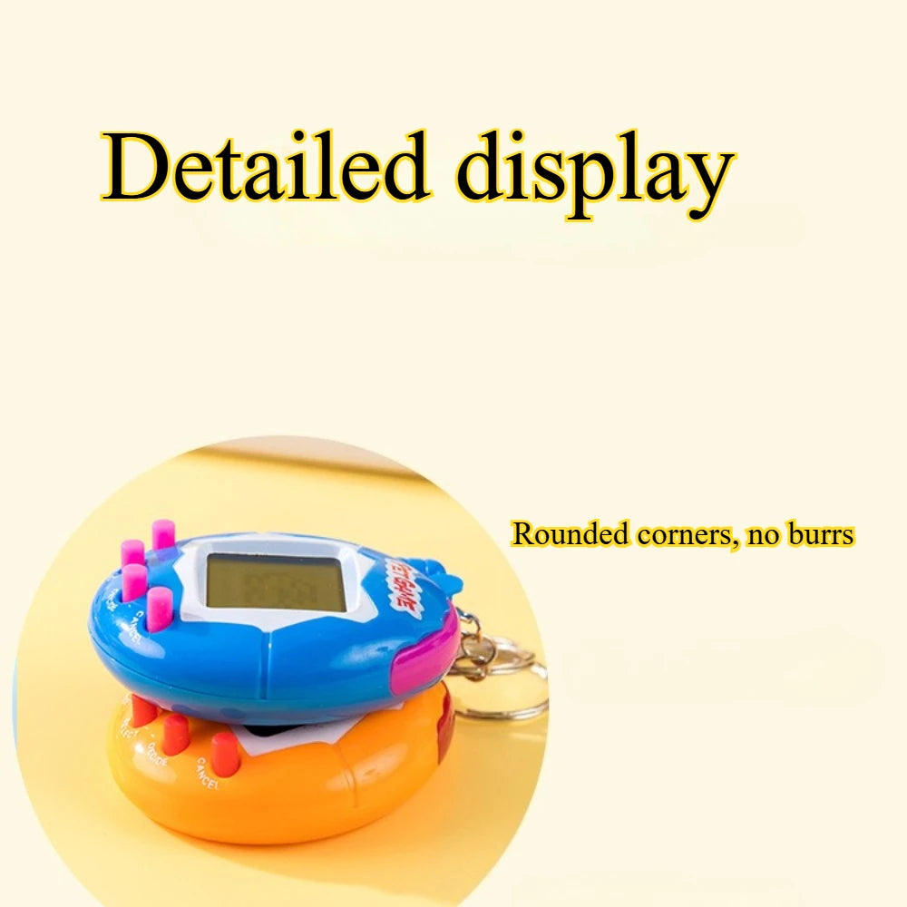 1PC Transparent Electronic Pets Nostalgic 168 Pets In One Virtual Cyber Digital Nostalgic Funny Toys Pixel Funny Play