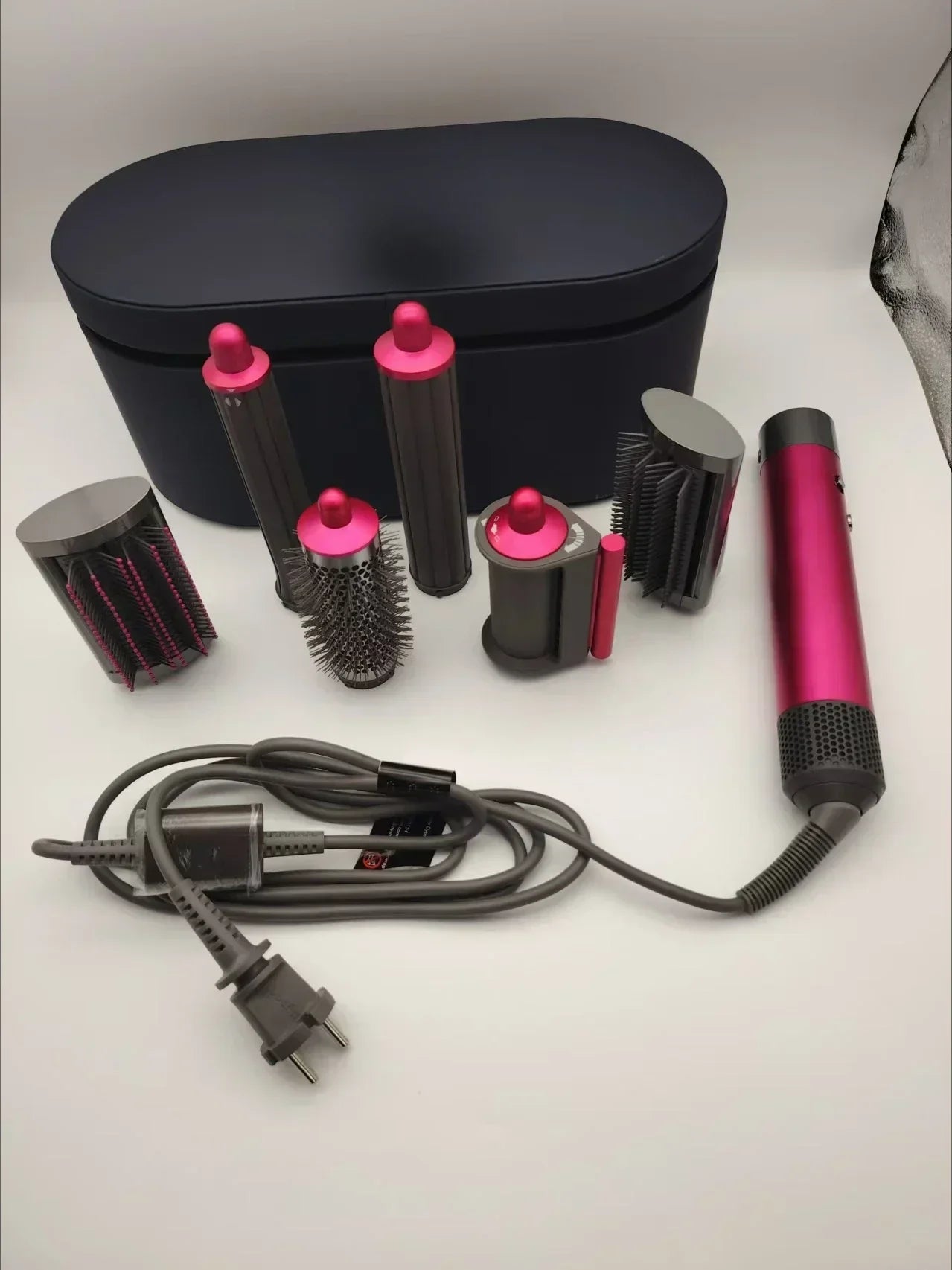 New Curling Iron Wearing Hair Dryer Hot Comb Air Professional Curling Iron Hair Straightener Spazzola Capelli 다이슨 HS05 Cepillo