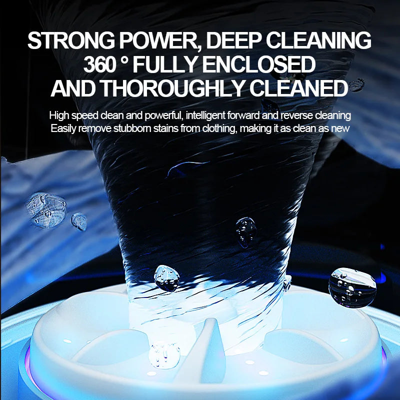 1.5L Wireless washing machine portable underwear cleaner Socks Washing Machine Dehydratable Laundry Bucket