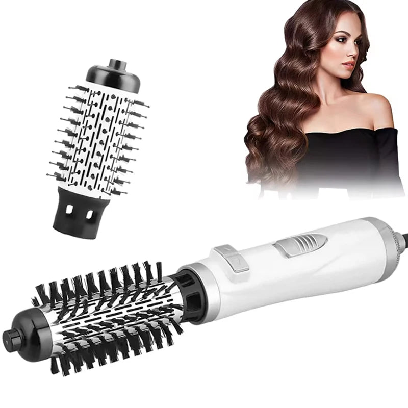 Hot Selling Automatic Rotating Hot Air Brush 2-In-1 Hair Salon Comb Straight Hair Brush And Portable Home Hot Air Comb