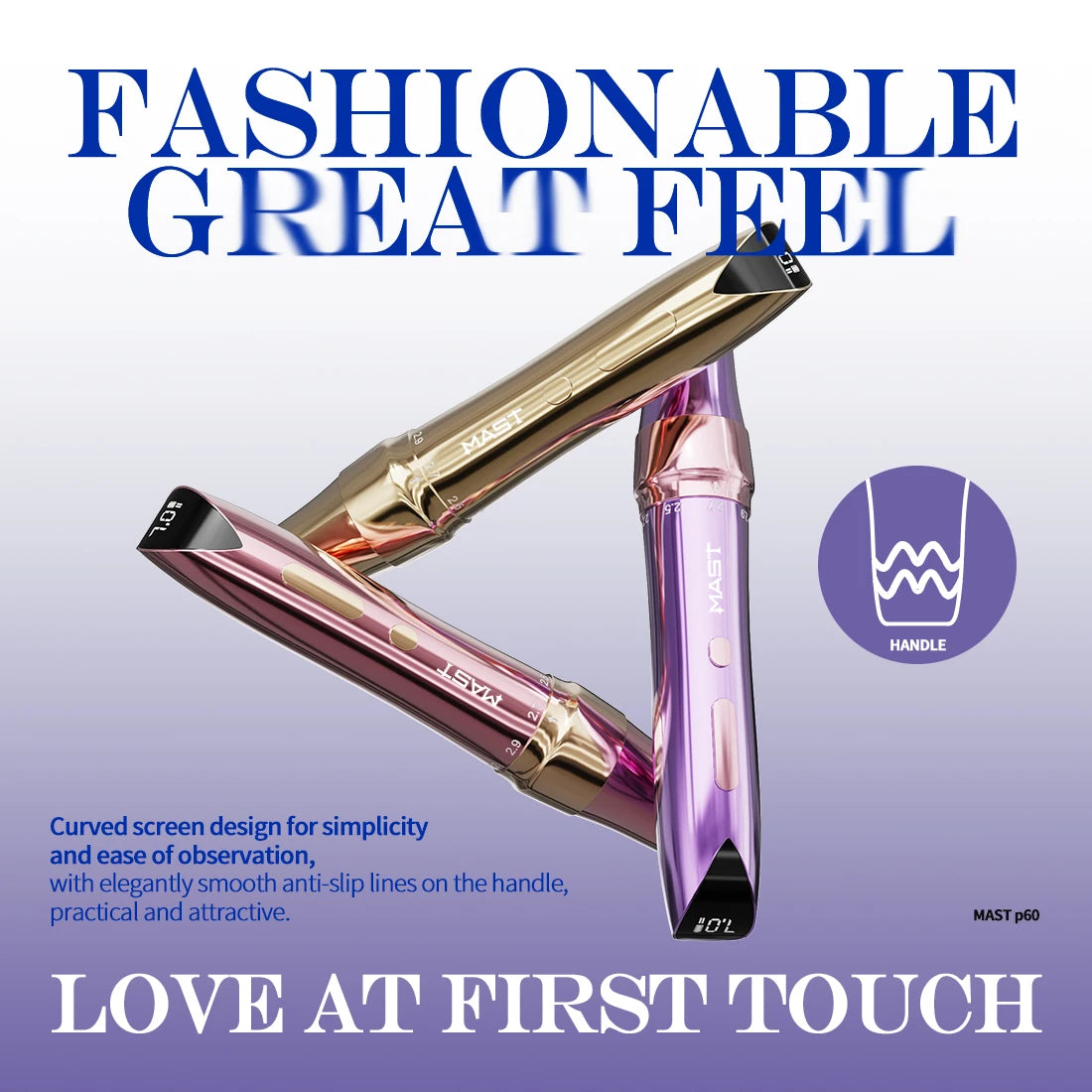 Mast P60 Permanent Makeup Machines 5 Strokes Wireless Tattoo Machine Eyebrow Lip PMU Pen Pro Artist Tattoo Supplies