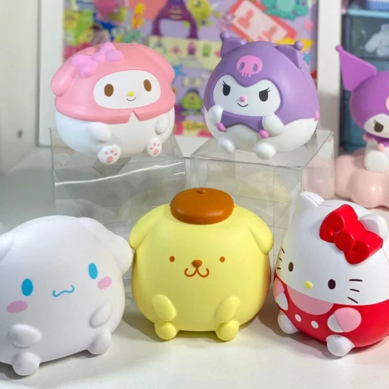 Kuromi Hello Kitty Stress Tabas Squishy Anime Cartoon Free Stuff for Boys Girls Children Pocket Pushy Squeeze Fidget Toys