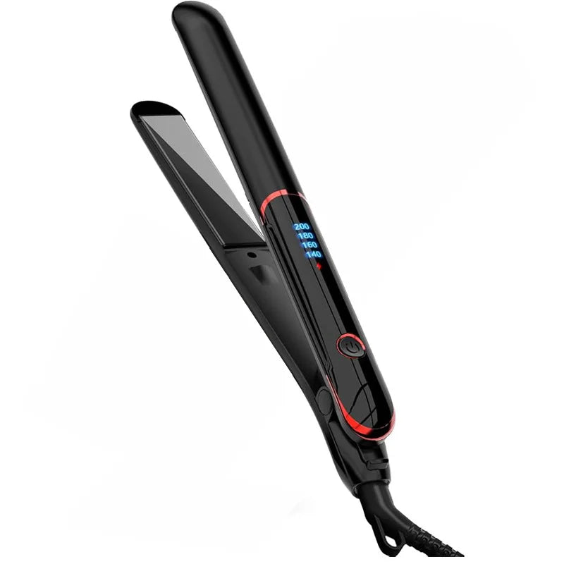 Professional Ionic Hair Loss Ceramics Rapid Heating Hair Loss Curl Flat Iron Negative Ion Hair Loss Curl Straightening Iron Rod