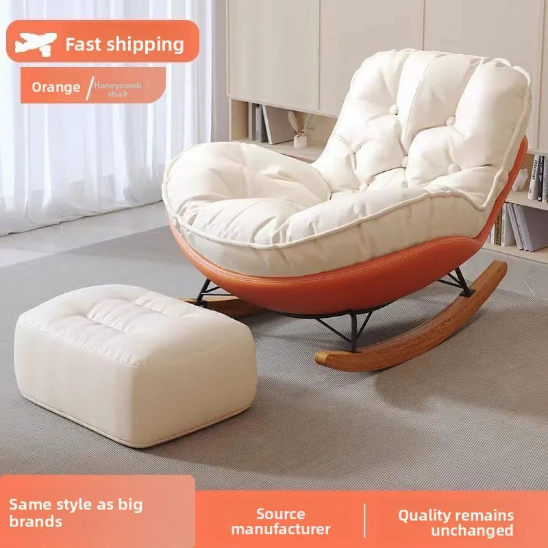 Furnished Lazy, Sofa, Penguin, Rocking Chair, Recliner, Balcony, Outdoor, Home, Bedroom, Leisure Chair, Living Room, Chair