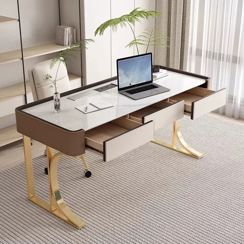 Storage Nail Computer Desks Makeup Vanity Living Room Bedroom Drawers Table Office Wall Table Bureau Lounge Suite Furniture