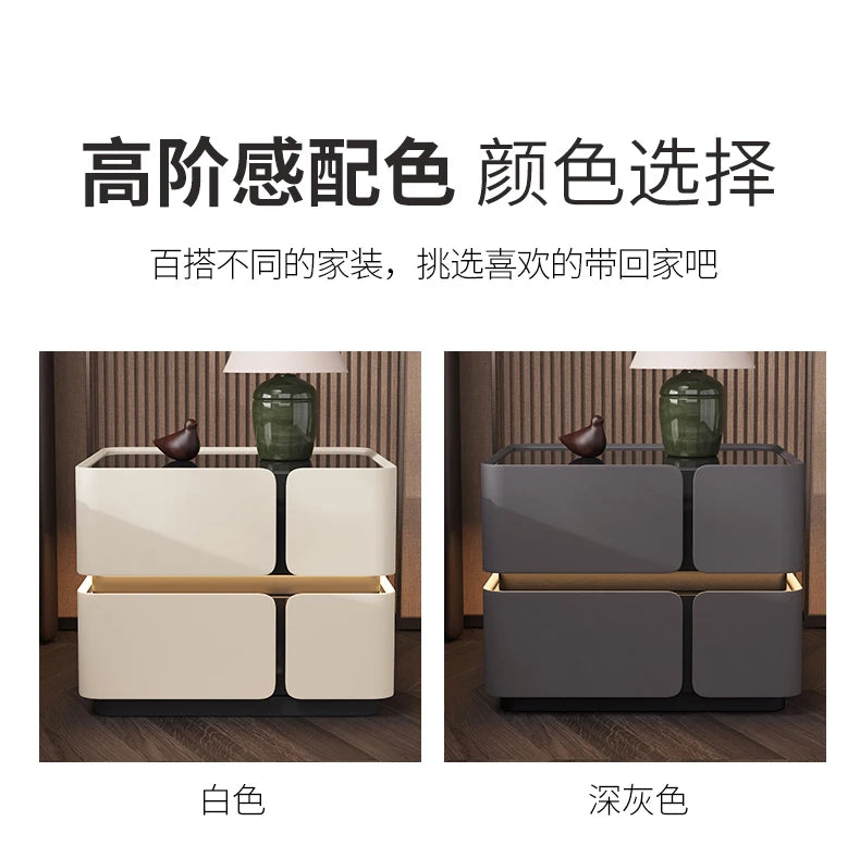 Modern Quality Nightstand Delicacy Nordic Storage Italian Bedside Table Beauty Trendy Mesa De Cabeceira Para Quarto Furniture