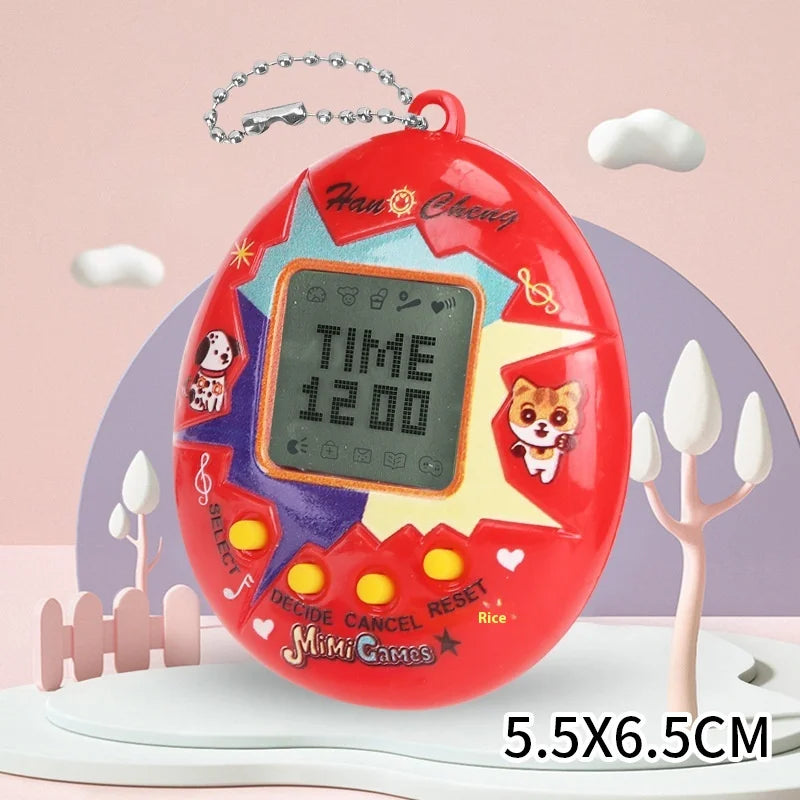 Hot Selling Electronic Pet Machines Handheld Mini Nostalgic Game Consoles Children'S Puzzle Toys, Hanging Decorations Gifts