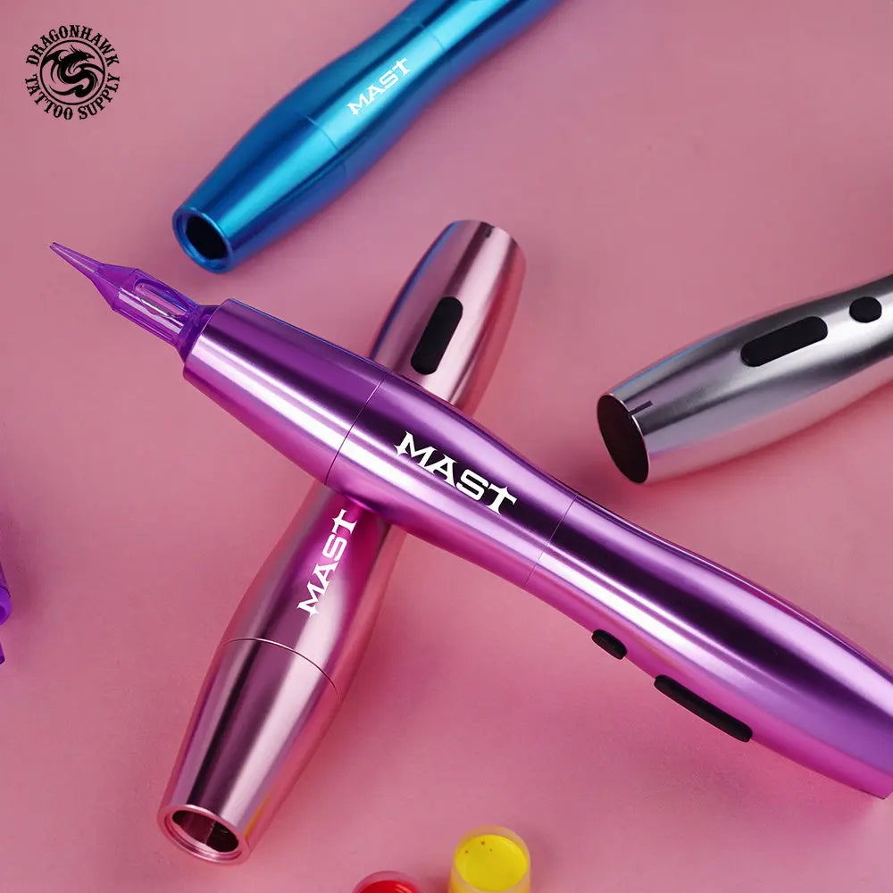 Dragonhawk Mast P20 Rotary Tattoo Machine Mast Tattoo 2.5mm Stroke Wireless Permanent Makeup Machine Pen Tattoo Supplies