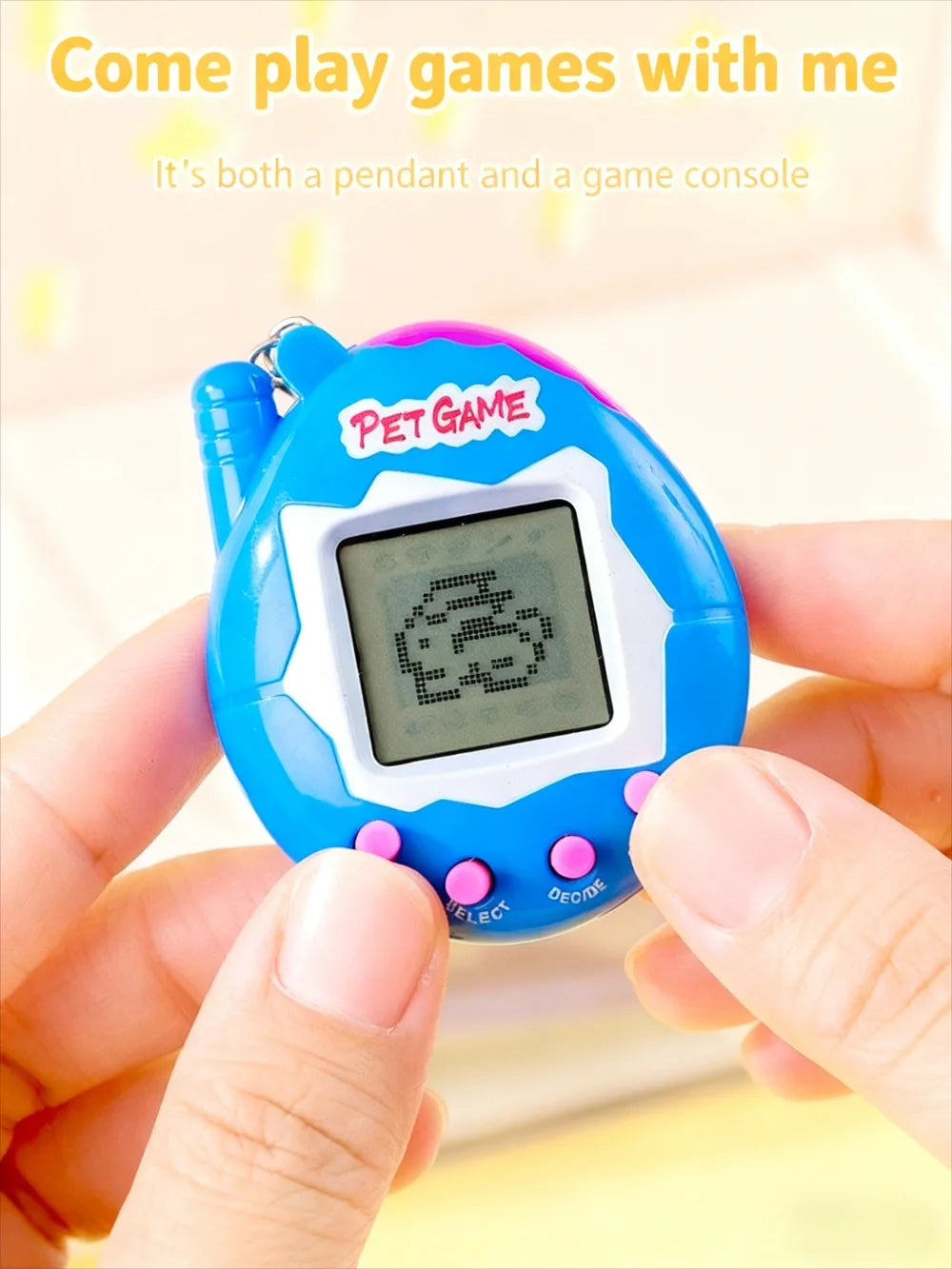 1PC Transparent Electronic Pets Nostalgic 168 Pets In One Virtual Cyber Digital Nostalgic Funny Toys Pixel Funny Play