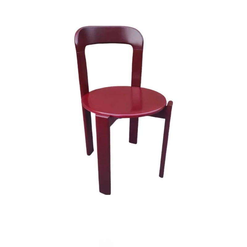 Scandinavian Solid Wood Rey Dining Chairs Steam Bent Technology Ergonomic Bruno Rey Chair Kitchen Furniture Restaurant Chair