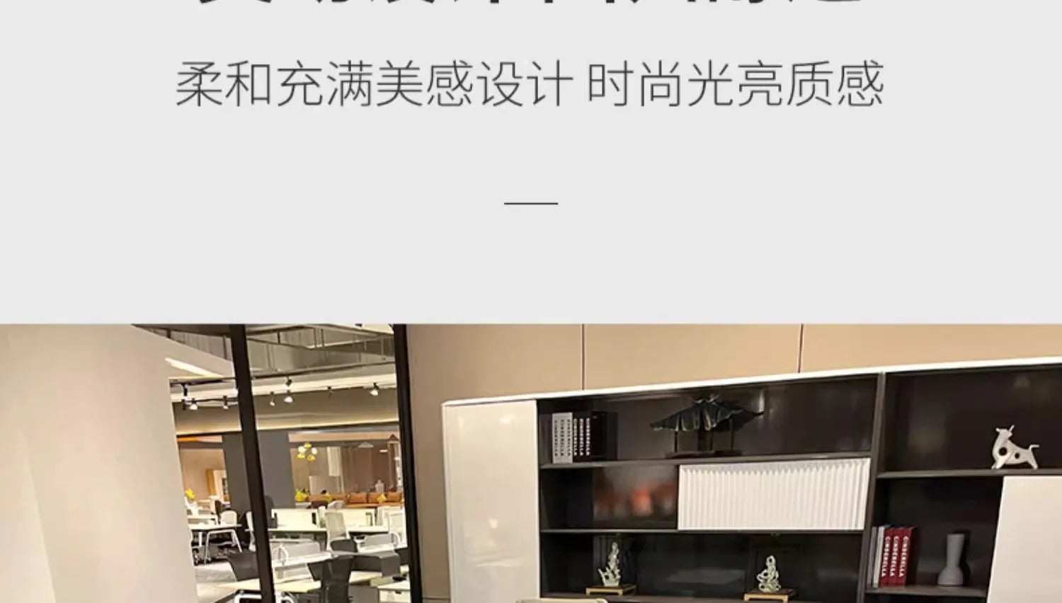 Organizer High End Computer Desks Modern Corner Work Light Luxury Office Desk Storage Creativity Escritorio Oficina Furniture