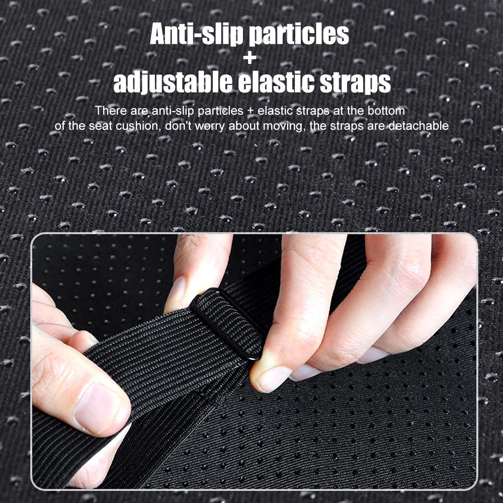 3D Air Cushion for Office Chair Car Seat Air Seat Cushion Back Cushion for Relieving Back Sciatica Tailbone Pain Seat Pad