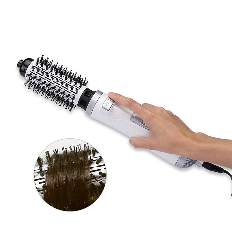 Hot Selling Automatic Rotating Hot Air Brush 2-In-1 Hair Salon Comb Straight Hair Brush And Portable Home Hot Air Comb