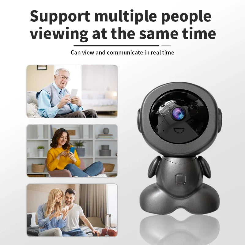 8MP Wifi Security Camera Indoor HD Baby Monitor Smart Home Surveillance Robot PTZ Camera Auto Tracking Night Vision Pet Monitor