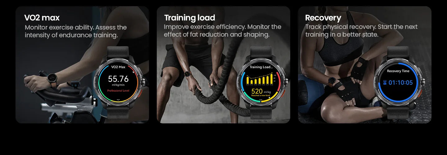 HAYLOU Solar Ultra GPS Smartwatch 1.6” AMOLED Display 5ATM Waterproof Built-in GPS Bluetooth Phone Calls Sports Smart Watch