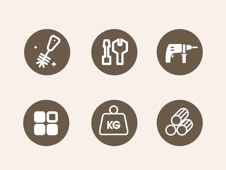 Bathroom Toilet Brush Holder Cleaning Tools Space Aluminum Wall Mounted No Drill Vertical Toilet Brush Bathroom Accessories