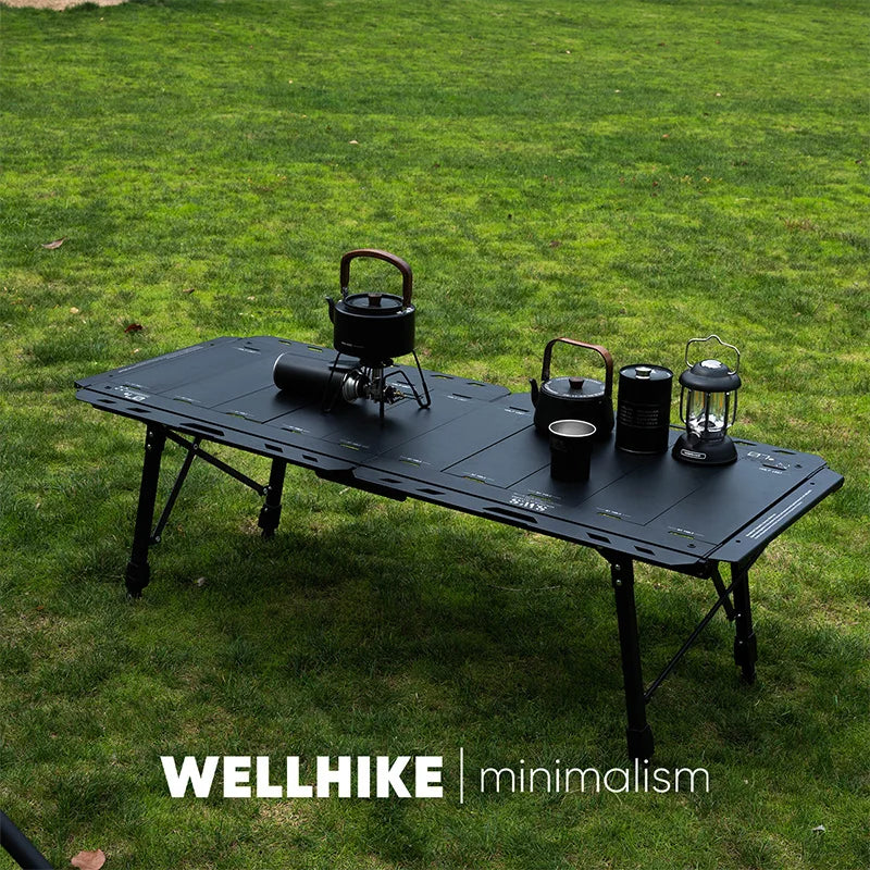 Outdoor SWS Five Unit IGT Table 5 Multi functional Folding Aluminum Alloy Height Adjustable Table