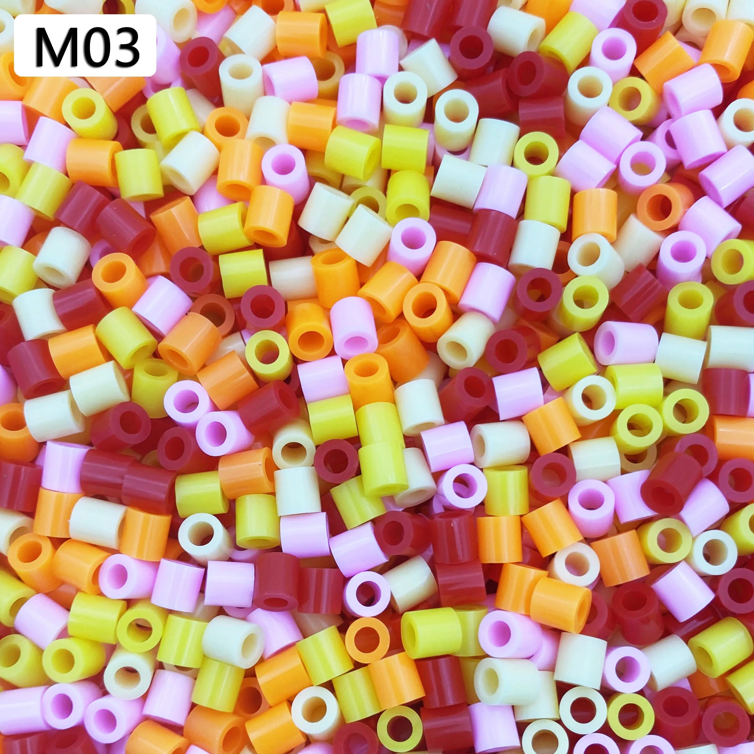 5MM 1000PCs Pixel Puzzle Iron Beads for kids Perler Hama Beads Diy High Quality Handmade Gift toy Fuse Beads
