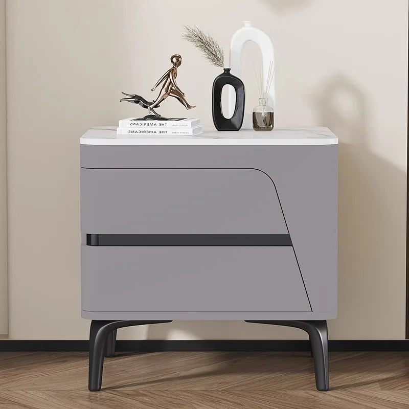 Space Saving Nightstands Creative Modern Simple Elegant Bedside Table Premium Aesthetic Mesitas De Noche Bedroom Furniture