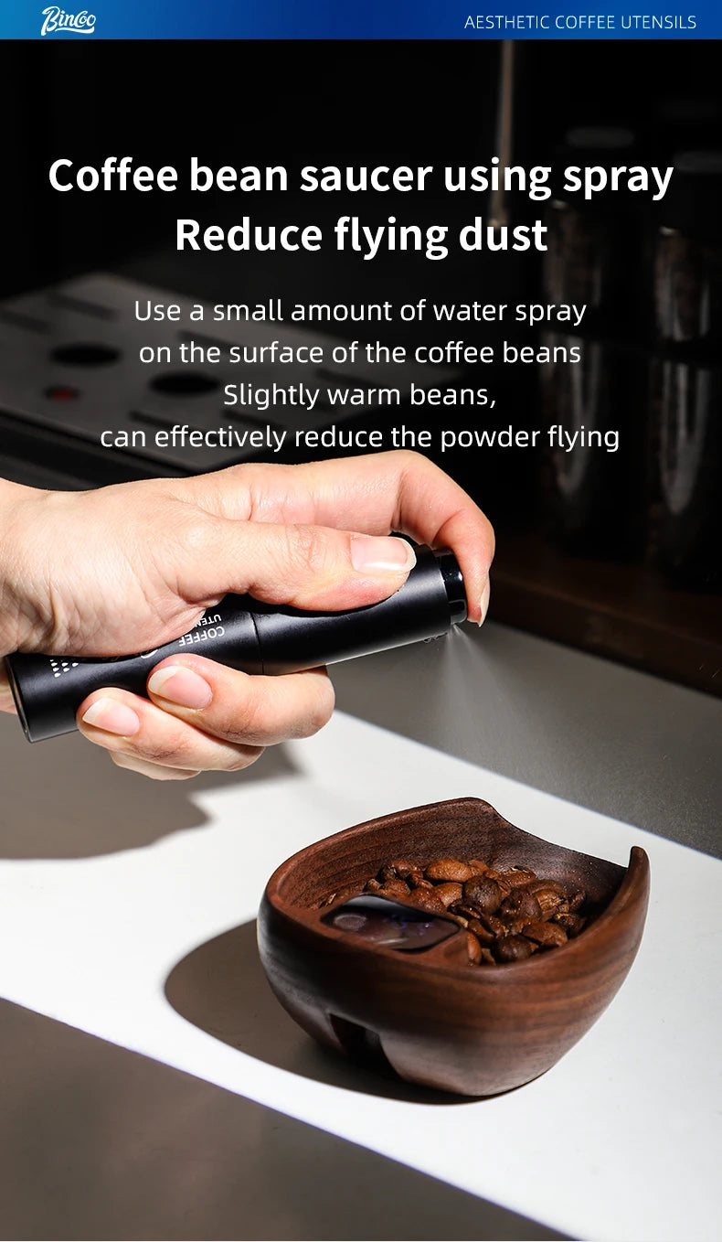 Bincoo Coffee Electronic Scale Professional Coffee Scale Portable Bean Plate 0.1g Accurate Weight Rechargeable