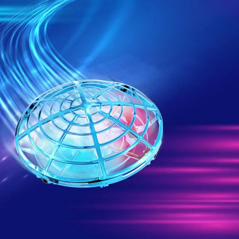 Mini Watch RC UFO Drone With Light Gesture Sensing Quadcopter Anti-collision Flying Ball Helicopter Drones Toys for children